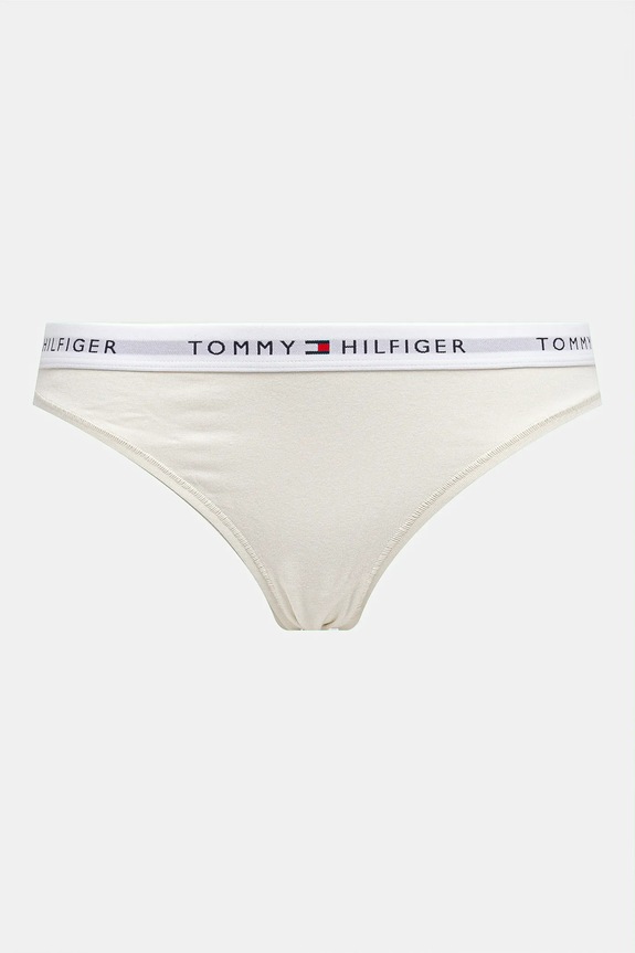 Tommy Hilfiger figi damskie bawełniane z elastanem 3-pack biały UW0UW05529