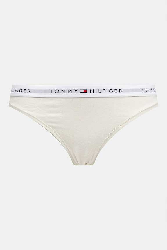 Tommy Hilfiger figi damskie bawełniane z elastanem 3-pack biały UW0UW05529