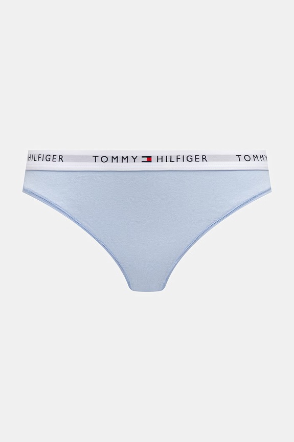 Odjeća Tommy Hilfiger gaćice ženske od pamuka s elastanom 3-pack UW0UW05529 mornarsko plava