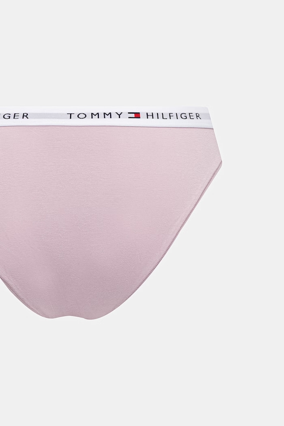 Tommy Hilfiger gaćice ženske od pamuka s elastanom 3-pack UW0UW05529 mornarsko plava