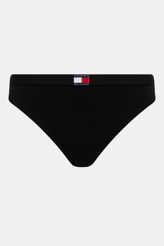 Tommy Hilfiger tanga dámské bavlněné s elastanem 5-pack UW0UW05642 černá SS26