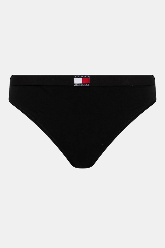 Tommy Hilfiger tanga dámské bavlněné s elastanem 5-pack UW0UW05642 černá SS26