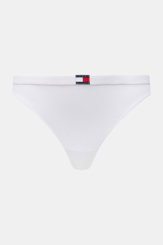 Oblečenie Tommy Hilfiger tangá dámske bavlnené s elastanom 5-pak UW0UW05642 čierna