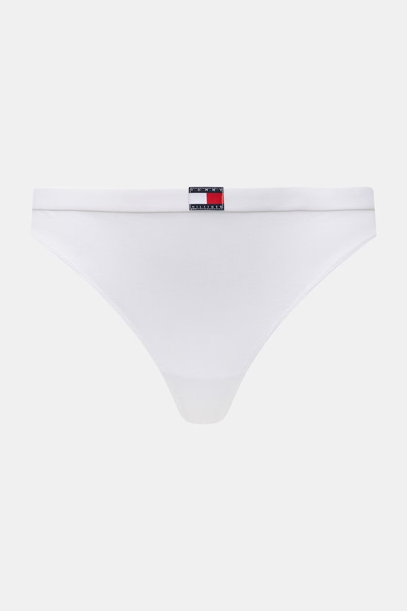 Oblečenie Tommy Hilfiger tangá dámske bavlnené s elastanom 5-pak UW0UW05642 čierna
