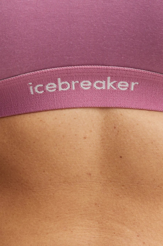 Icebreaker lenjerie functionala Merino Blend 125 Cool-Lite Sprite Racerback Bra roz IB0A572402V1