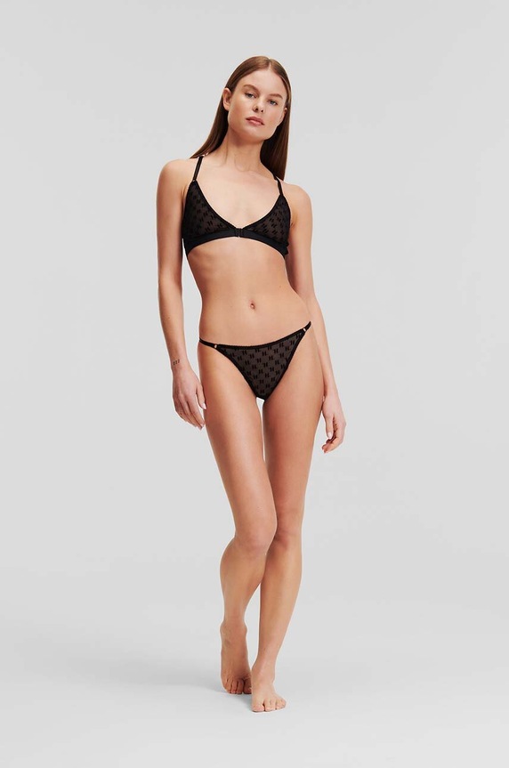 Karl Lagerfeld stringi czarny 246W2103