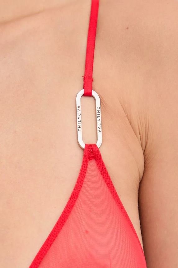 Zhilyova biustonosz 231010210 czerwony