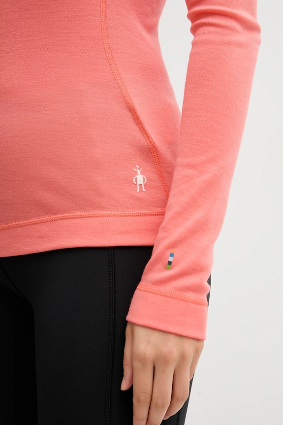Smartwool longsleeve funkcyjny pomarańczowy SW002829