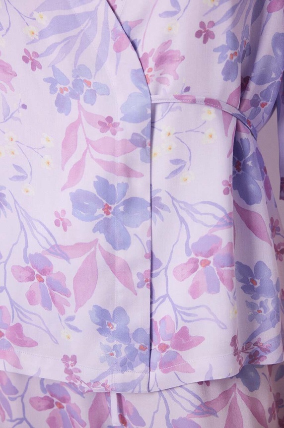 Sada 3dílného pyžama women'secret TRENDY BUTTERFLY růžová 3598070