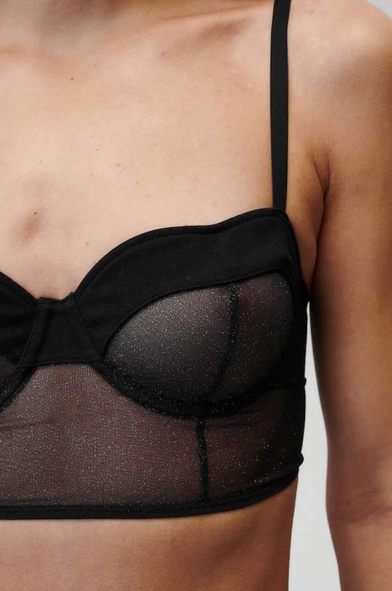 Abbigliamento Undress Code reggiseno Oh Mon Dieu Bra 728 nero