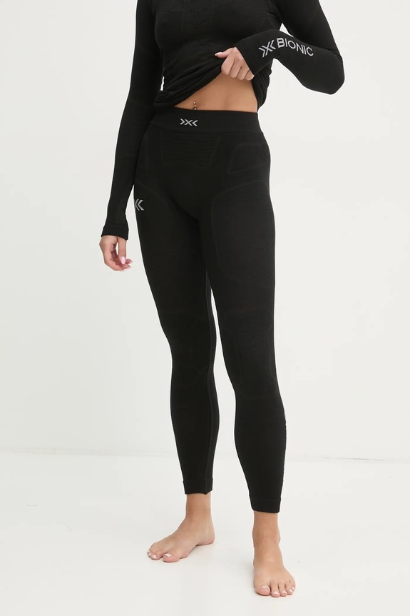 Funkční legíny X-Bionic Symbio Merino zimní sporty černá XM.YPP2W24W