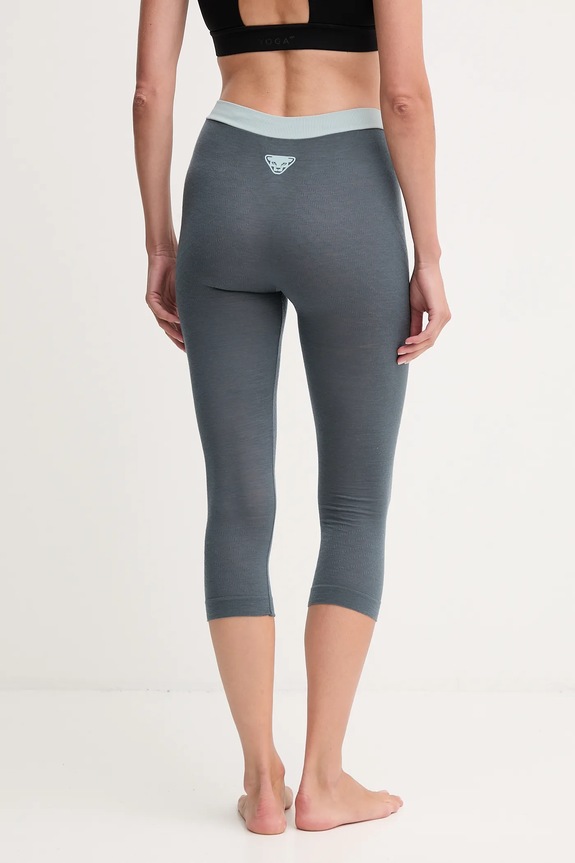 Odzież Dynafit legginsy funkcyjne Tour light Merino 08.0000071387 turkusowy