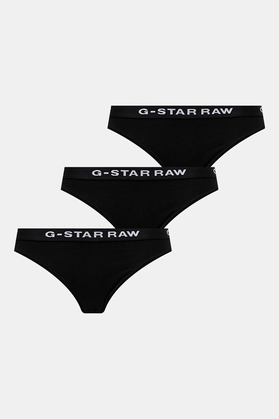 Nohavičky G-Star 3-pak Brief nohavičky čierna D23775.D516