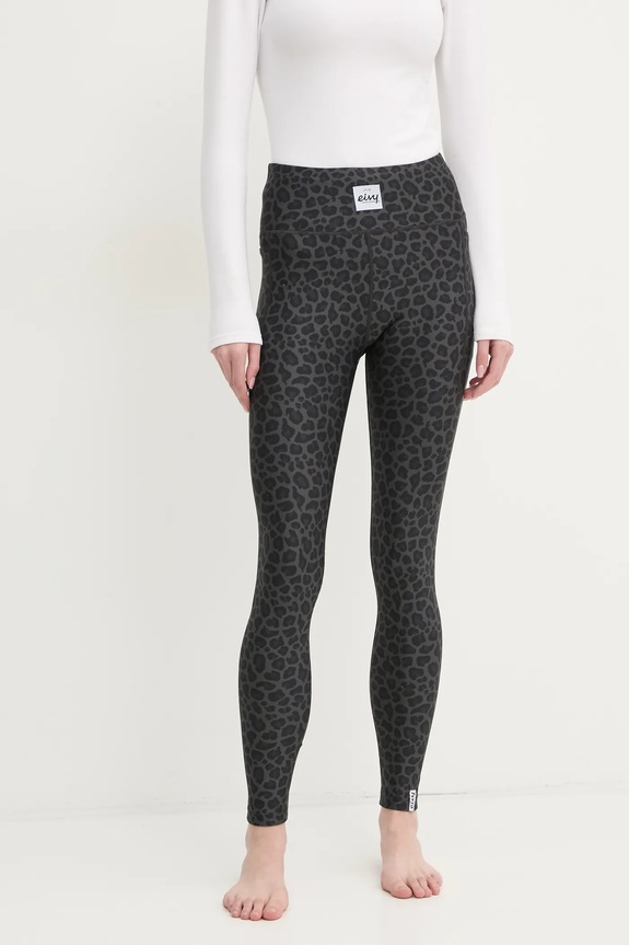 Funkčné legíny Eivy Pocket Tights zimný šport sivá A00402105