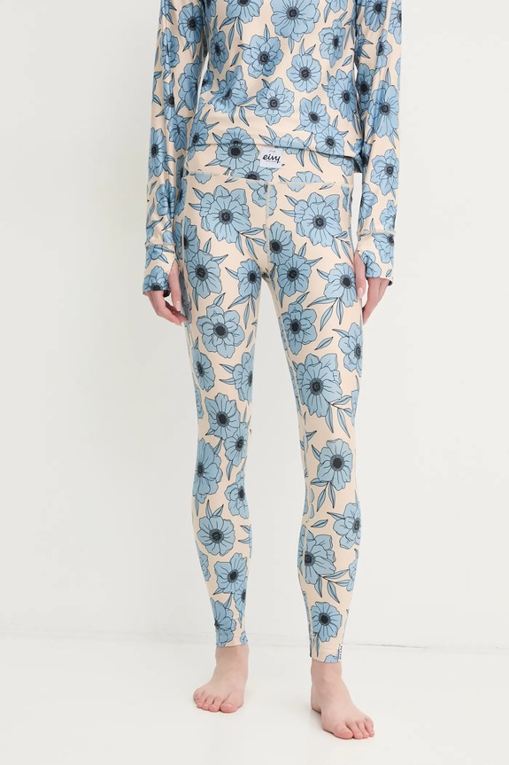 Eivy legginsy funkcyjne Pocket sporty zimowe beżowy A00402030