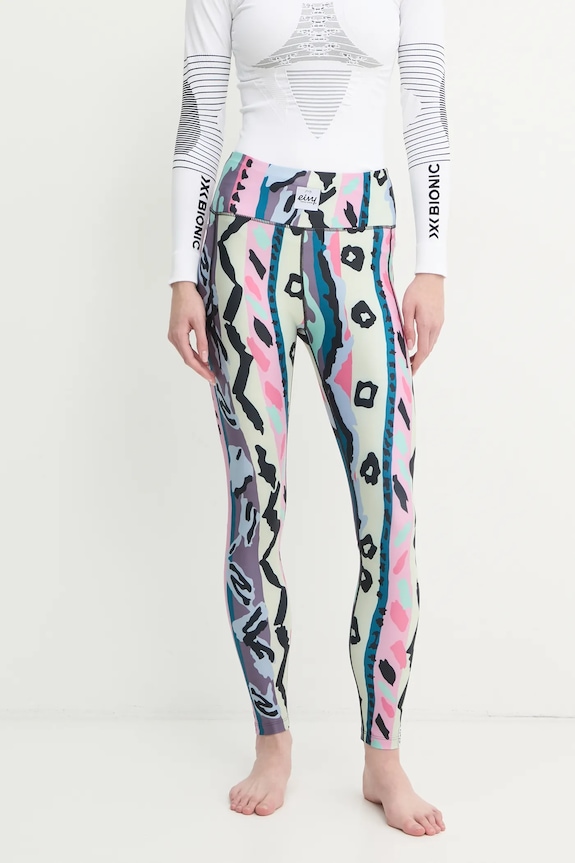 Eivy legginsy funkcyjne Pocket sporty zimowe zielony A00402122
