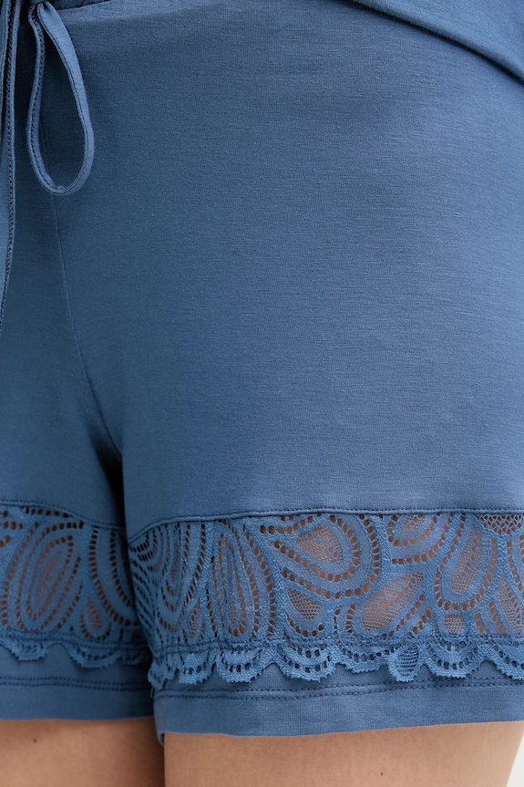 Chantelle pantaloncini da pigiama FEMILET blu FNAKE5