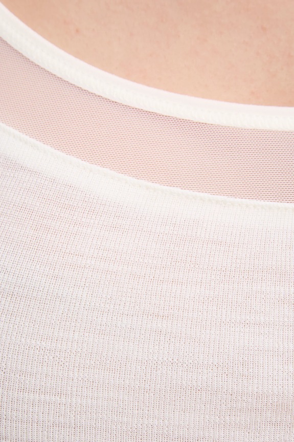 Top spodnej bielizne z merino vlny Chantelle FEMILET FN1581 béžová