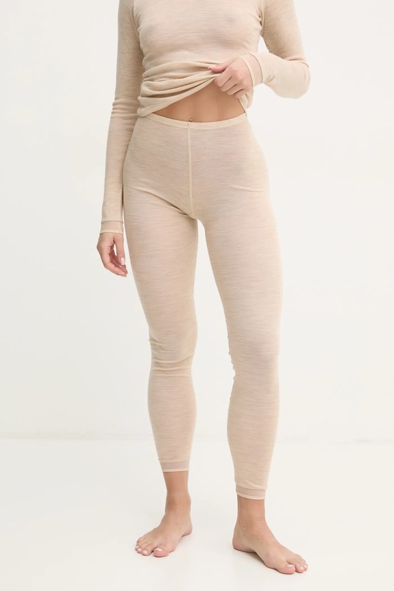 Chantelle gyapjú leggings FEMILET bézs FN1500