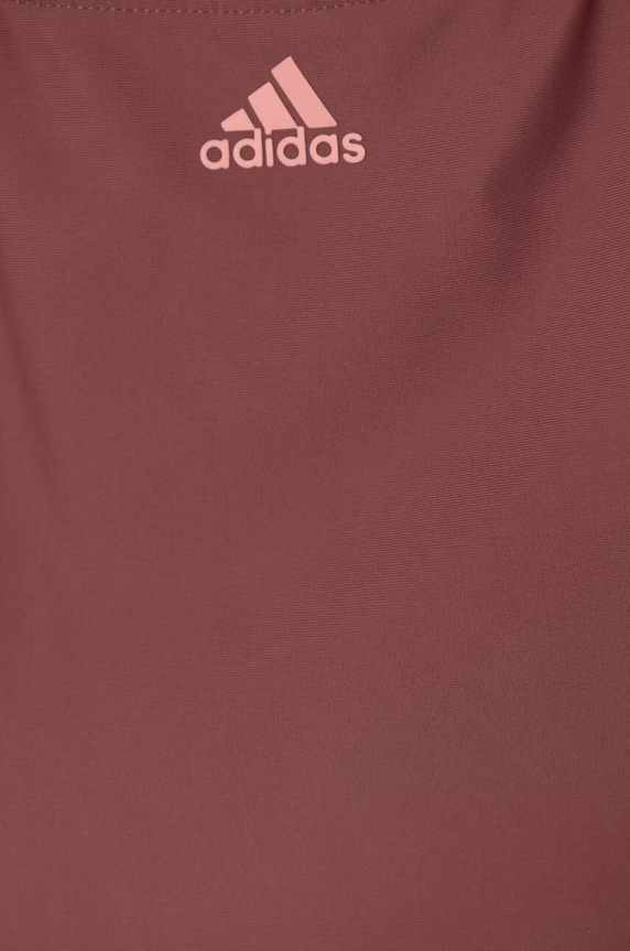 Девочка Детский слитный купальник adidas Performance 3S SWIMSUIT IY5067 розовый