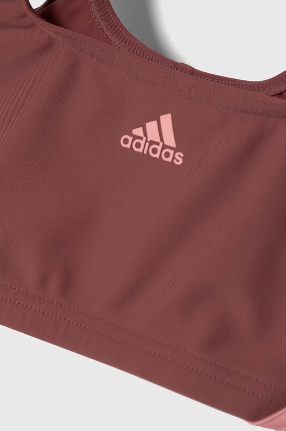 DÍVKA Dvoudílné dětské plavky adidas Performance 3S BIKINI IY5069 růžová