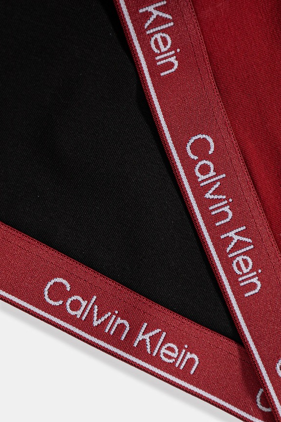 Dziewczynka Calvin Klein Underwear biustonosz sportowy 2-pack G80G800710.9BYH czerwony