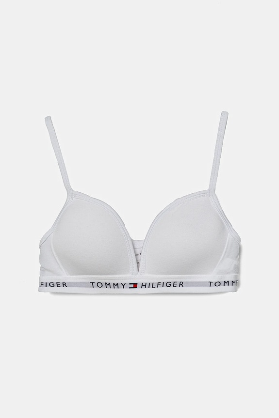 Detská podprsenka Tommy Hilfiger jemne vystužené biela UG0UG00772.9BYH