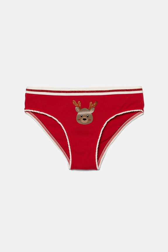 Παιδικά εσώρουχα United Colors of Benetton Planet friendly κόκκινο 3MC10S02E.G.Seasonal