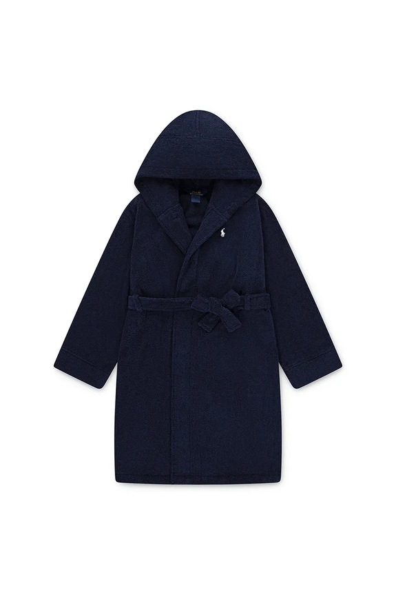 Dětský bavlněný župan Polo Ralph Lauren námořnická modř 9P0188