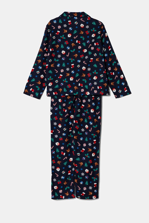 Πιτζάμα United Colors of Benetton 4XPR0P008.G.Seasonal σκούρο μπλε AW24