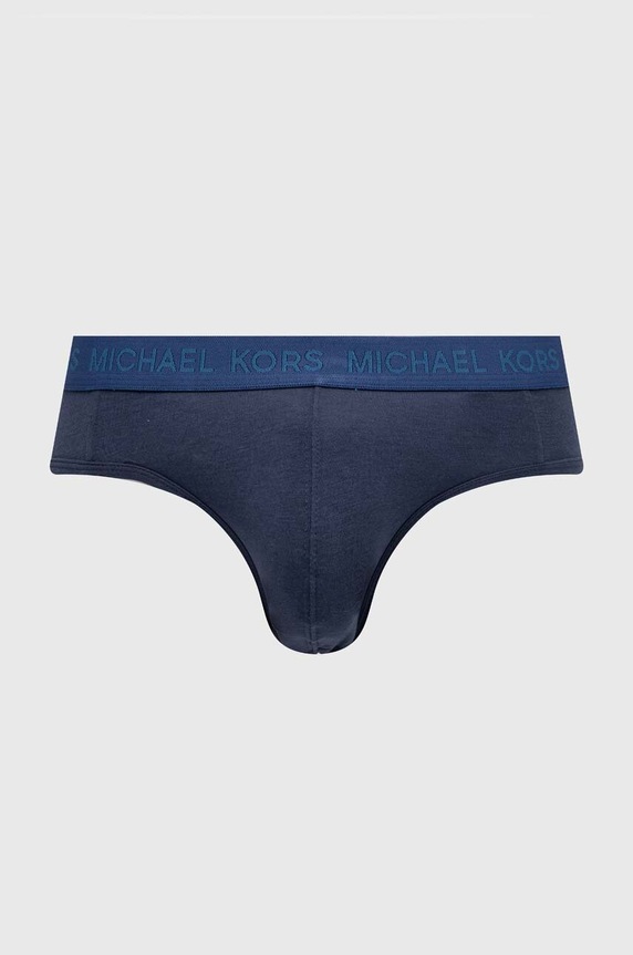 Odzież Michael Kors slipy 3-pack 6F41N20773 niebieski