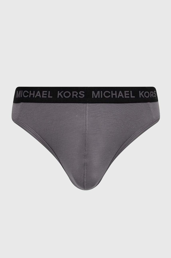 Odjeća Slip gaćice Michael Kors 3-pack 6F41N20773 crna