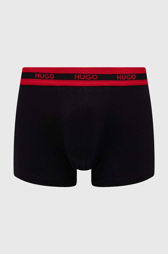 HUGO bokserki 3-pack czerwony 50517883