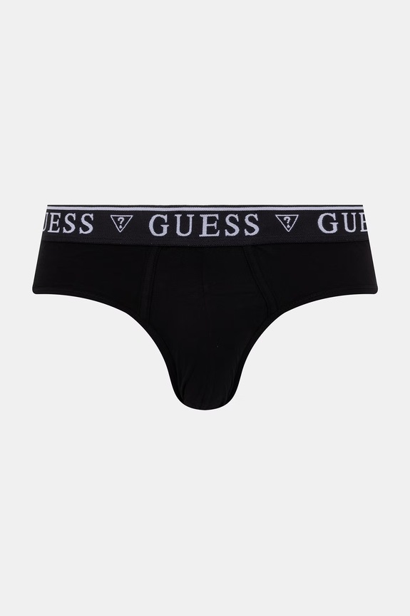 Guess slip gaće za muškarce od pamuka s elastanom 5-pack U4YG20.K6YW1 crna SS26