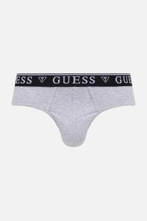 Guess slip gaće za muškarce od pamuka s elastanom 5-pack crna U4YG20.K6YW1