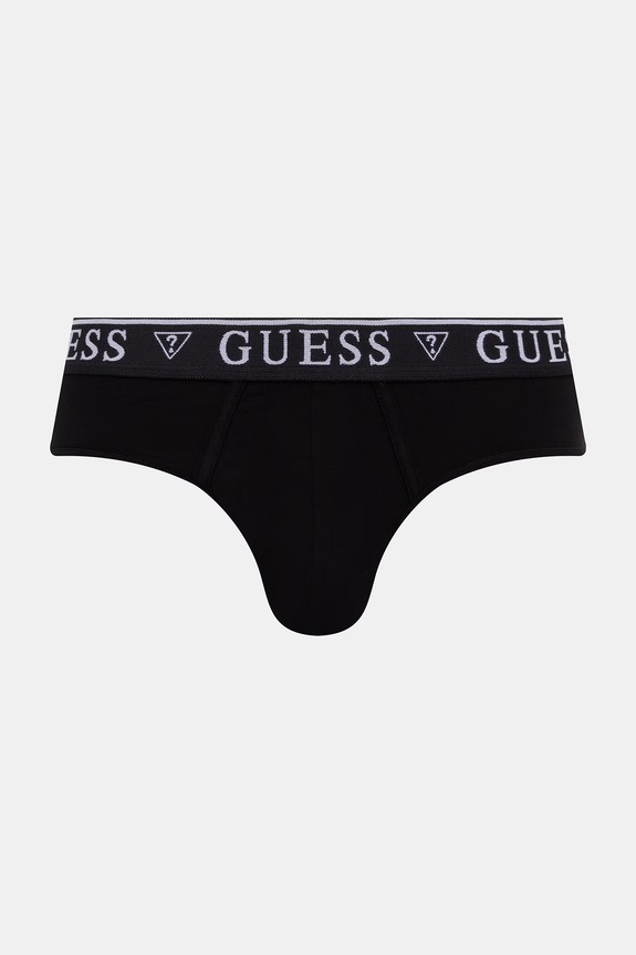 Guess slip gaće za muškarce od pamuka s elastanom 5-pack U4YG20.K6YW1 crna SS26