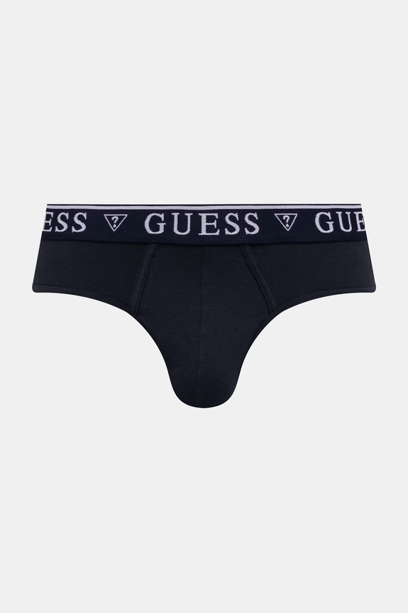 Odjeća Guess slip gaće za muškarce od pamuka s elastanom 5-pack U4YG20.K6YW1 crna