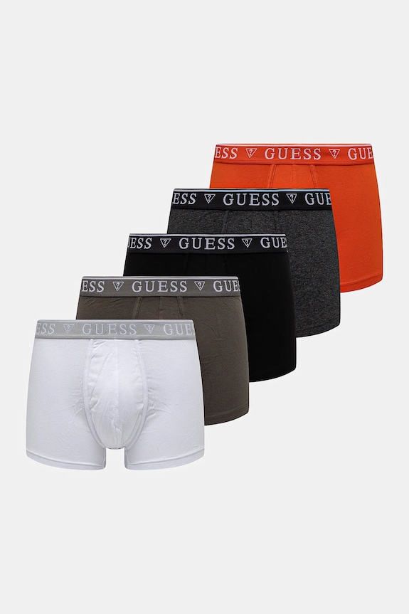 Guess bokserki 5-pack dzianina czarny U4YG16.K6YW1