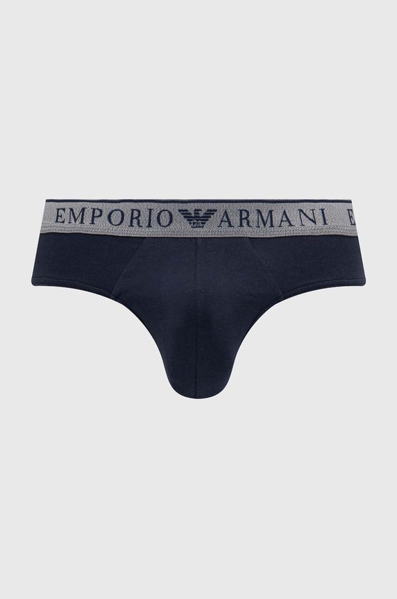 Emporio Armani Underwear slipy 2-pack 111733.4F720 granatowy AW24
