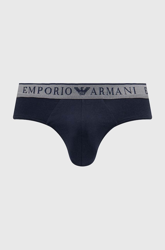Emporio Armani Underwear slipy 2-pack 111733.4F720 granatowy AW24