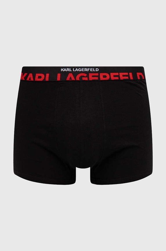 Karl Lagerfeld bokserki 3-pack czarny 245M2100
