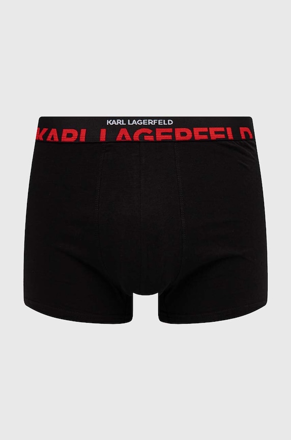 Karl Lagerfeld bokserki 3-pack czarny 245M2100