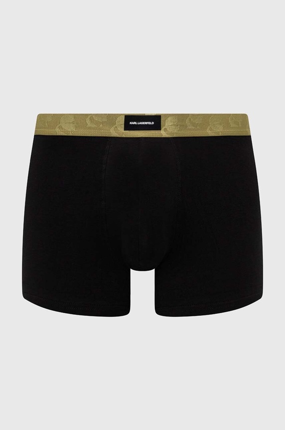 Boxerky Karl Lagerfeld 3-pack 245M2102 černá AW24