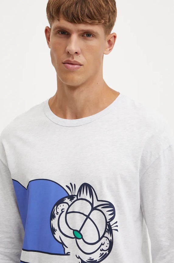 Ruházat United Colors of Benetton pizsama x GARFIELD 3VR54M01P szürke