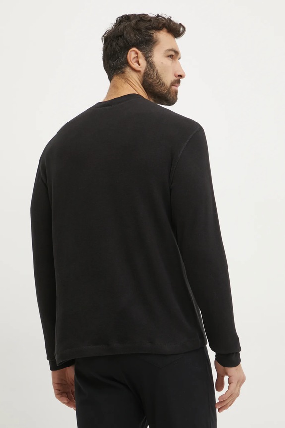 Odjeća Pidžama - dukserica s kapuljačom United Colors of Benetton 3Q414M01T crna