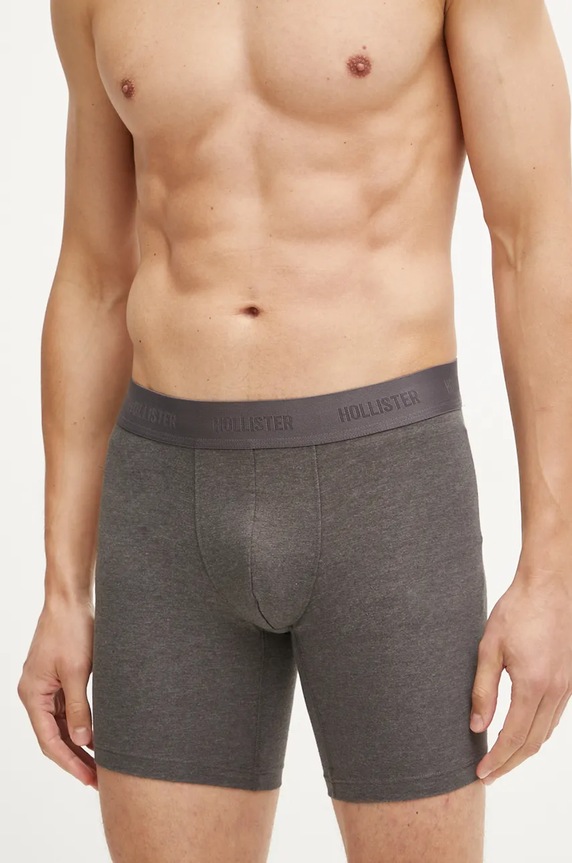 Боксерки Hollister Co. (7 чифта) KI314.4019.500 червен AW24