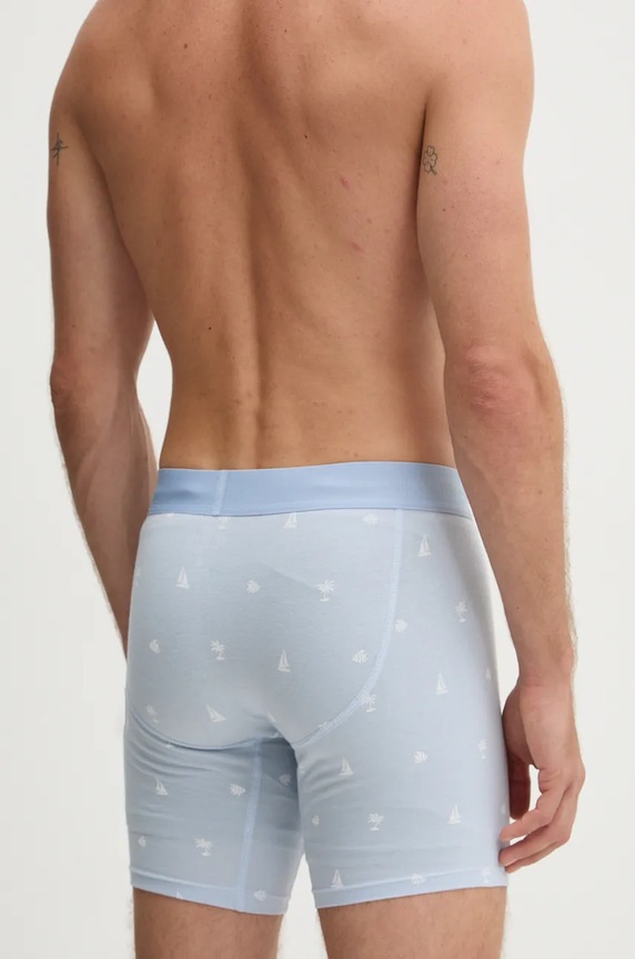 Boxerky Hollister Co. 3-pack KI314.4020.118 modrá