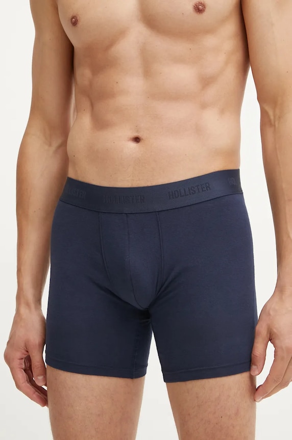 Hollister Co. bokserki 5-pack dzianina biały KI314.4025.100