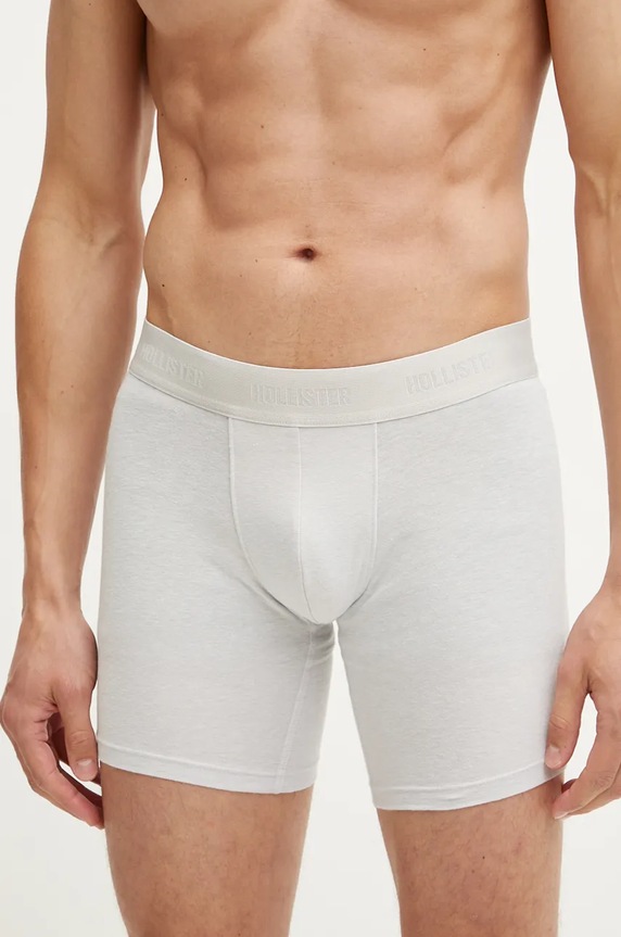 Hollister Co. bokserki 5-pack KI314.4025.100 biały AW25
