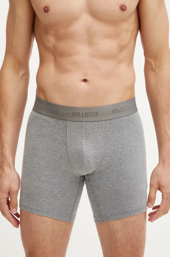 Odzież Hollister Co. bokserki 5-pack KI314.4025.100 biały